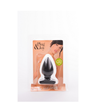 All Black Buttplug and Joy - M - Black