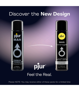 Pjur MAN Extreme Glide - Siliconebased Lubricant and Massage Gel for Men - 3 fl oz / 100 ml