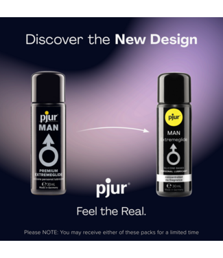 Pjur MAN Extreme Glide - Siliconebased Lubricant and Massage Gel for Men - 1 fl oz / 30 ml