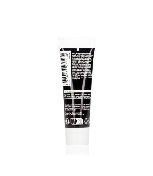 Natural Water Based Lubricant - 0.8 fl oz / 25 ml