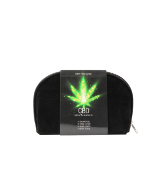 Pharmquests by Shots CBD Toilet Set Green Tea Hemp Oil