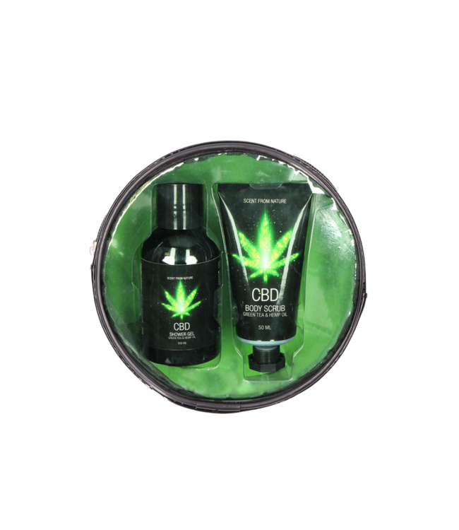 CBD Travel Set Green Tea Hemp Oil