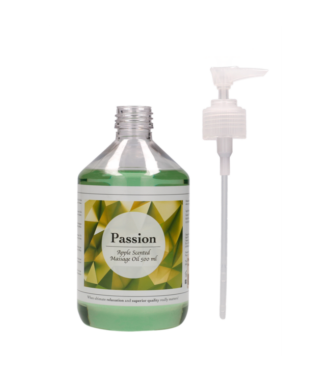 Passion - Massage Oil - Apple Scented - 17 fl oz / 500 ml