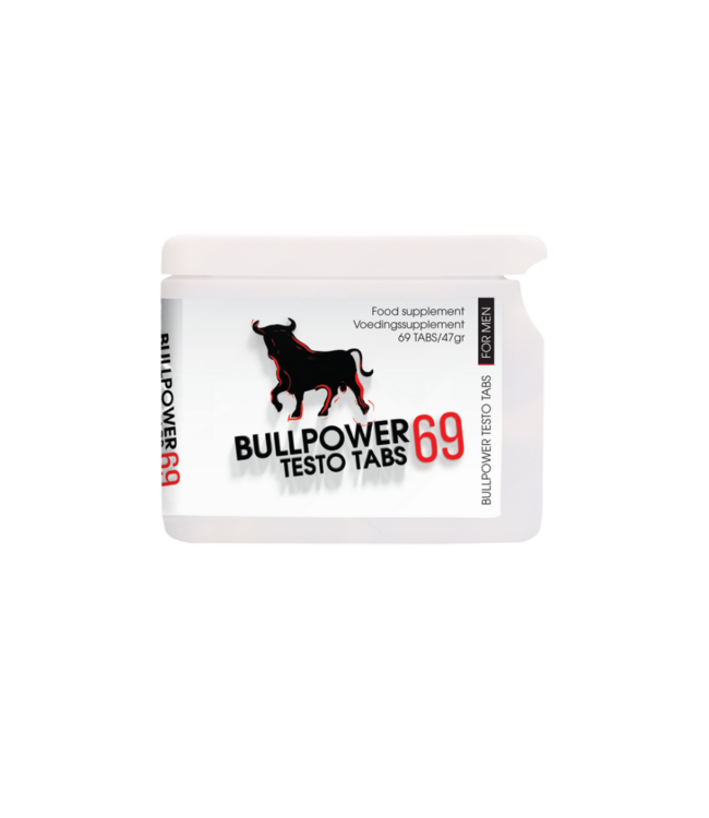 Bull Power Testo Tabs - Stimulating Tablets - 69 Pieces