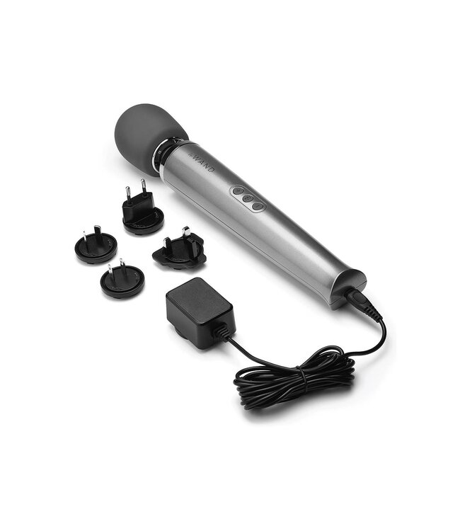 LE WAND GREY RECHARGEABLE MASSAGER