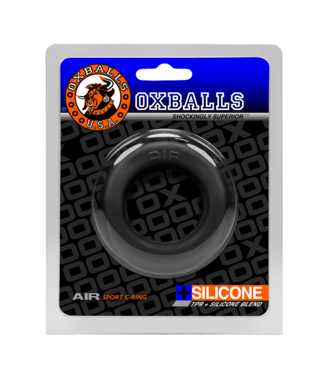 Air - Lightweight Airflow Cockring - Black Ice