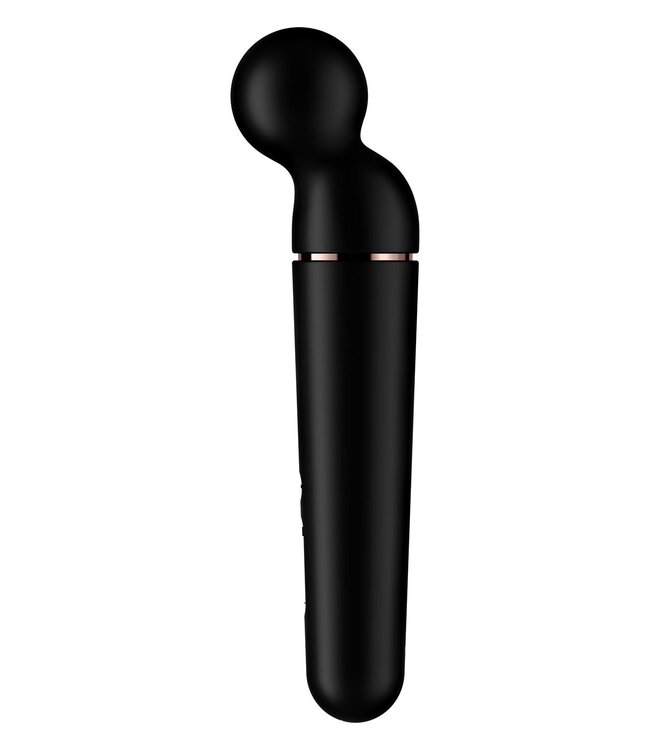 SATISFYER PLANET WAND-ER BLACK + ROSEGOLD