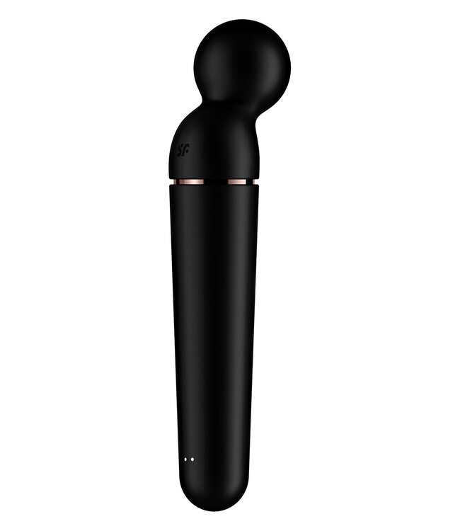 SATISFYER PLANET WAND-ER BLACK + ROSEGOLD