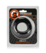 Oxballs Meat - Bigger Bulge Padded Pumping Cockring - Black