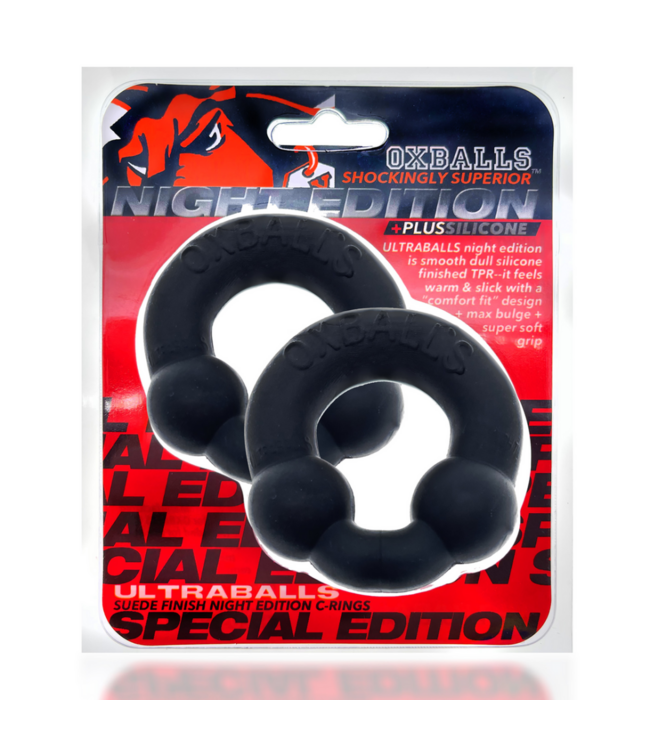 Ultraballs - 2-pack Nodule Pressure Cockrings - Night