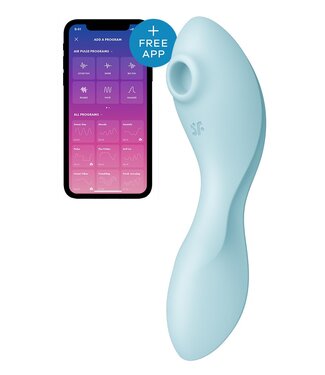 Satisfyer SATISFYER CURVY TRINITY 5+ CONNECT APP BLUE