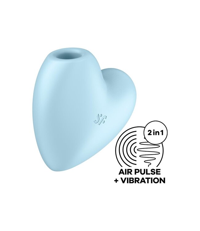 SATISFYER CUTIE HEART BLUE