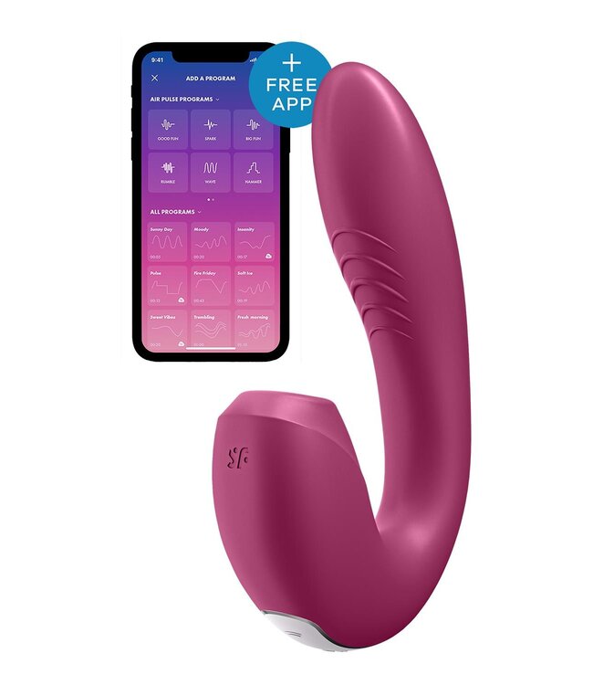 SATISFYER SUNRAY CONNECT APP BERRY