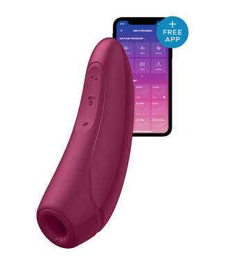 Satisfyer SATISFYER CURVY1+ CONNECT APP ROSE RED