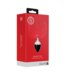 Ouch! by Shots Konijnenstaart met metalen buttplug