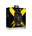 Ouch! by Shots Mask with Brown Ponytail - Black