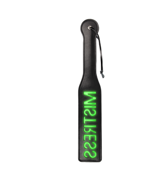 Ouch! by Shots Mistress Paddle - Glow in the Dark