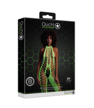 Ouch! by Shots Bodystocking with Halterneck