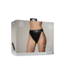 Ouch! by Shots Vibrating Strap-on Panty Harness with Open Back - XS/S - Black