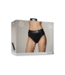 Ouch! by Shots Vibrating Strap-on Thong with Removable Butt Straps - XS/S - Black