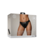 Ouch! by Shots Vibrating Strap-on Thong with Removable Butt Straps - M/L - Black