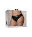 Ouch! by Shots Vibrating Strap-on Hipster - XL/XXL - Black