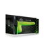 Ouch! by Shots Glow in the Dark Ribbed Hollow Strap-On with Balls - 8 / 21 cm