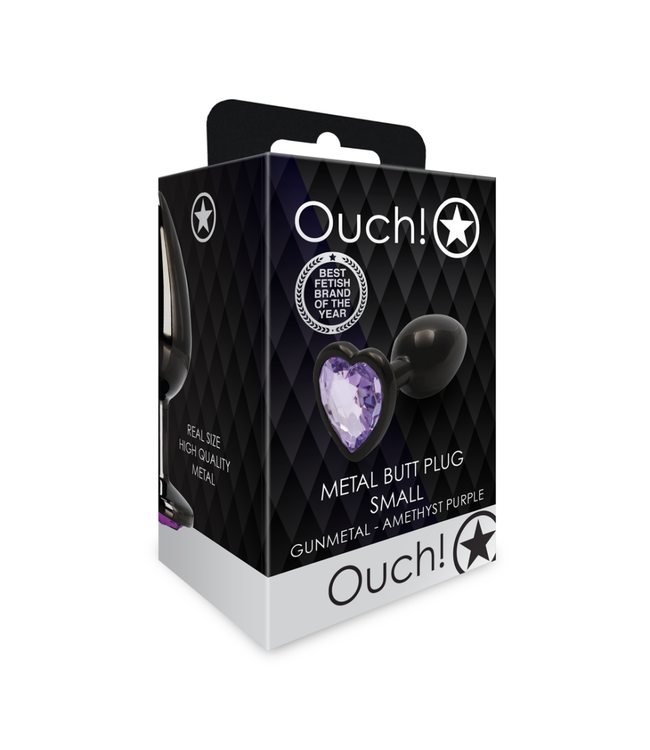 Heart Gem Butt Plug - Small