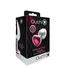Ouch! by Shots Heart Gem Butt Plug - Medium