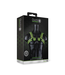 Ouch! by Shots Buckle Harness - Glow in the Dark - S/M