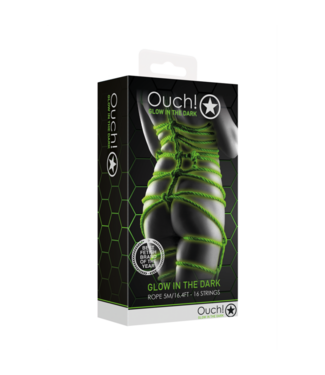 Ouch! by Shots Rope - Glow in the Dark - 16.4 ft / 5 m