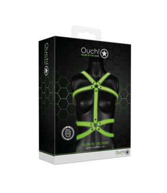 Ouch! by Shots Body Armor - Glow in the Dark - L/XL