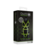 Ouch! by Shots Body-Covering Harness - Glow in the Dark - S/M