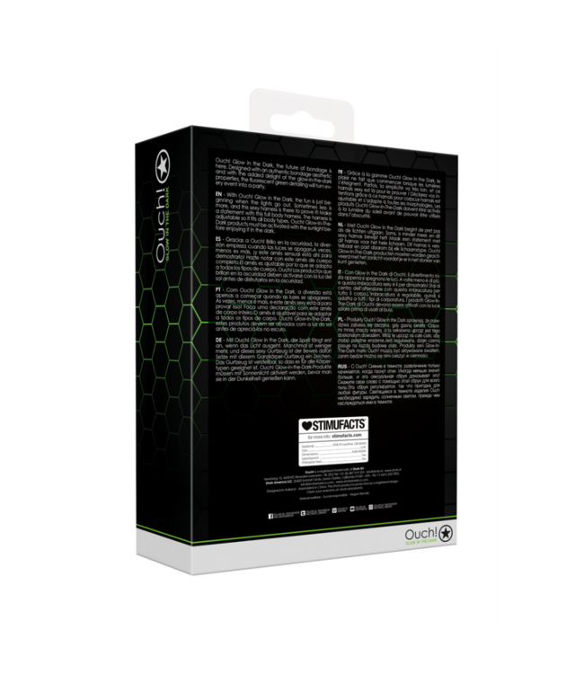 Body-Covering Harness - Glow in the Dark - L/XL