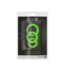 Ouch! by Shots Cockring Set - Glow in the Dark - 3 Pieces