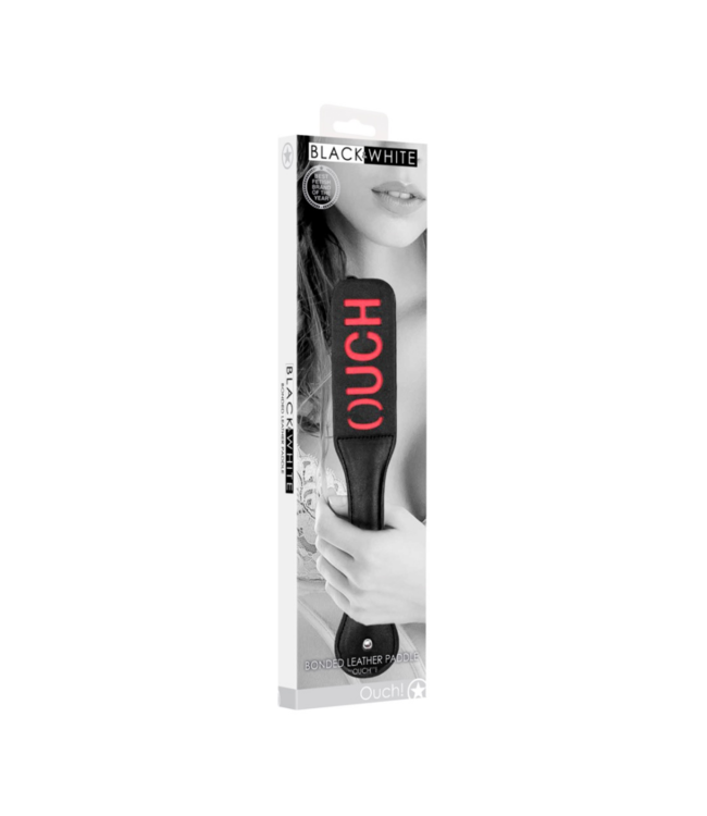 Bonded Leather Paddle Ouch