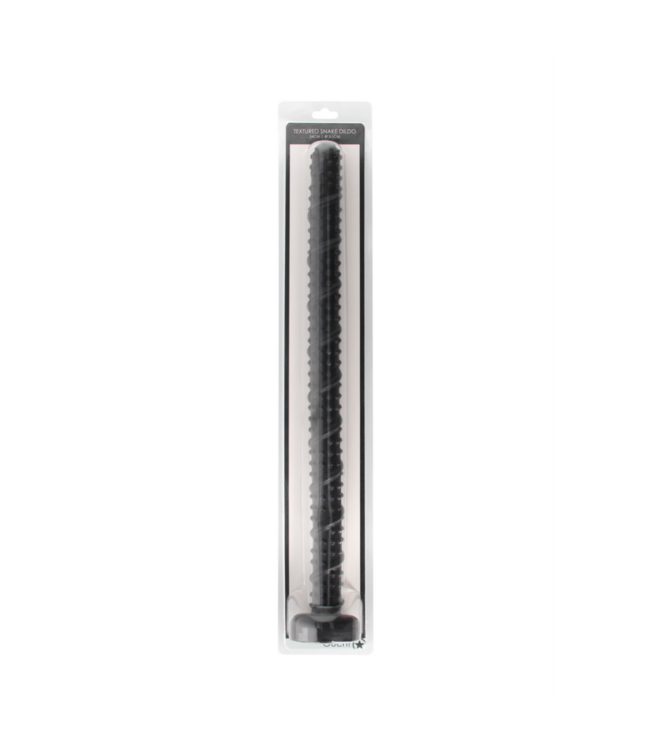 Ass Textured Snake Dildo - 22 / 55 cm