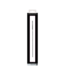 Ouch! by Shots Stainless Steel Ribbed Dilator - 0.2 / 6 mm