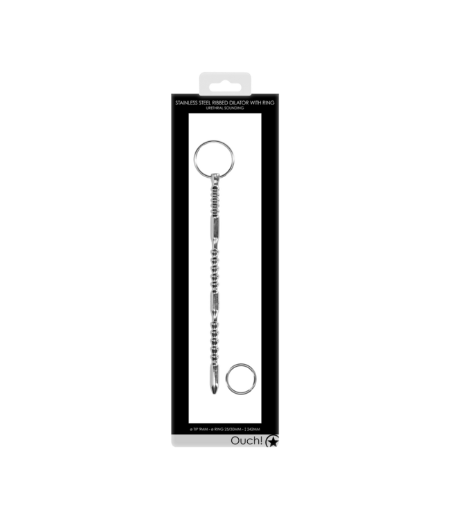 Stainless Steel Ribbed Dilator - 0.4 / 9 mm