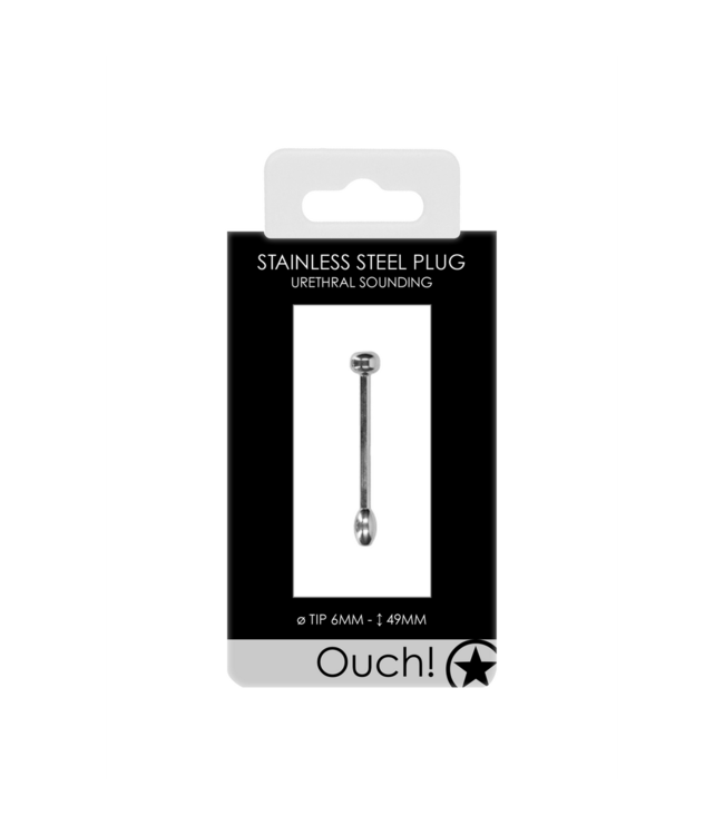 Metal Penis Plug - 0.2 / 6 mm