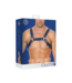 Ouch! by Shots Leather Bulldog Harness with Buckles - L/XL