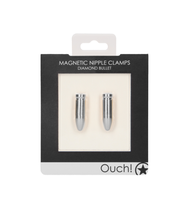 Magnetic Nipple Clamps Diamond Bullet