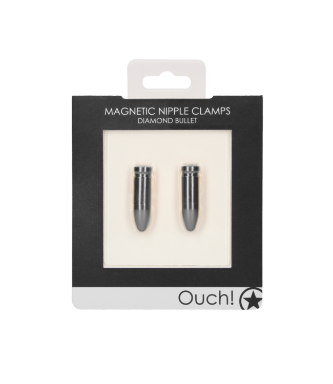 Magnetic Nipple Clamps Diamond Bullet