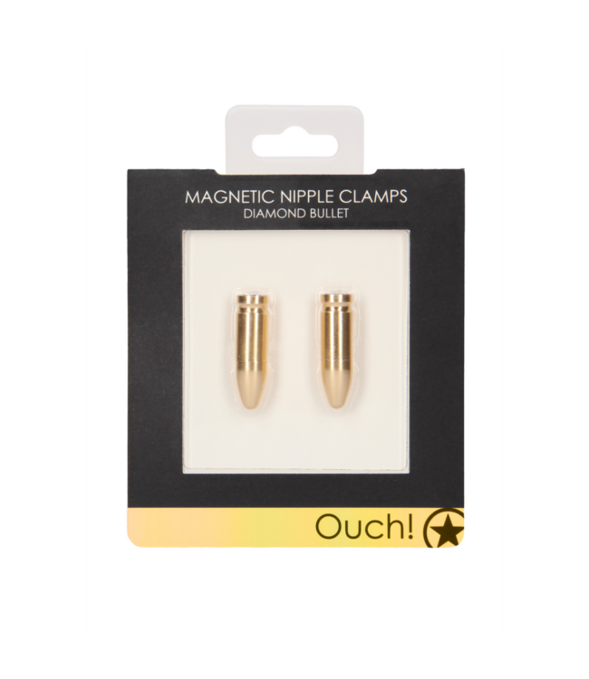 Magnetic Nipple Clamps Diamond Bullet