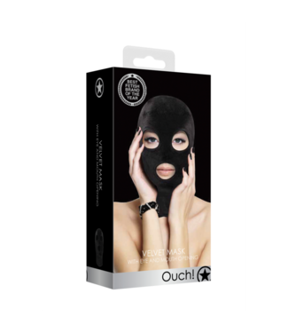 Ouch! by Shots Mask with Eye and Mouth Opening