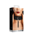 Ouch! by Shots Velvet Adjustable Collar with Leash