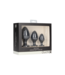 Ouch! by Shots Swirled Butt Plug Set - Black