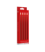 Ouch! by Shots Teasing Wax Candles - 4 Pieces - Large - Red