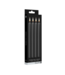 Ouch! by Shots Teasing Wax Candles - 4 Pieces - Large - Black