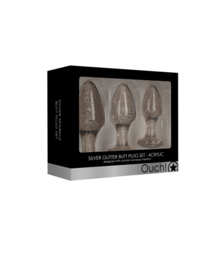 Ouch! by Shots Acrylic Butt Plug Set